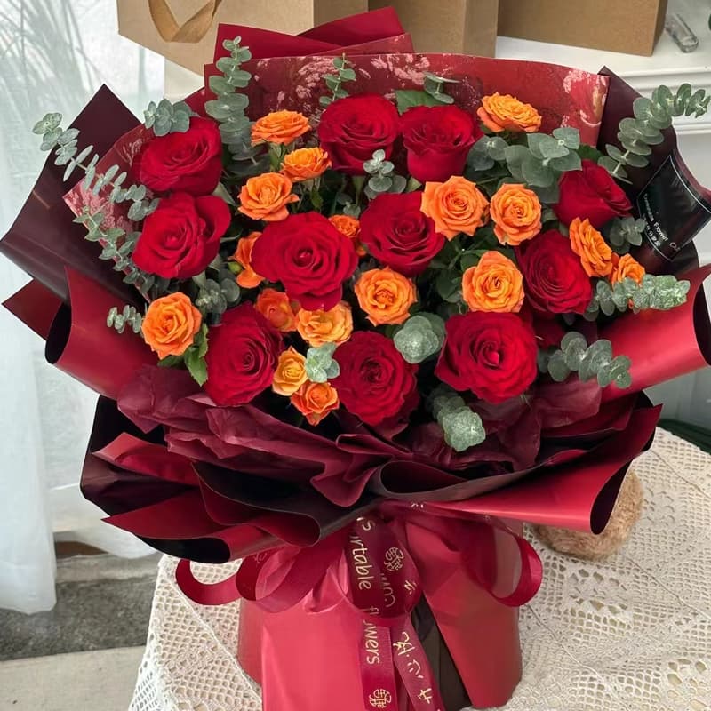 send flowers to china