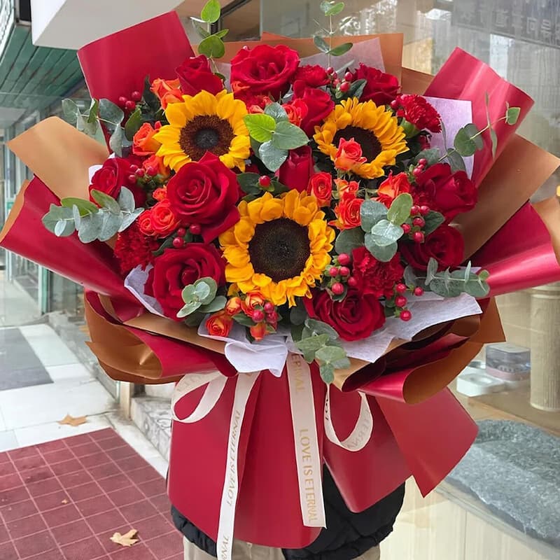 send flowers to china