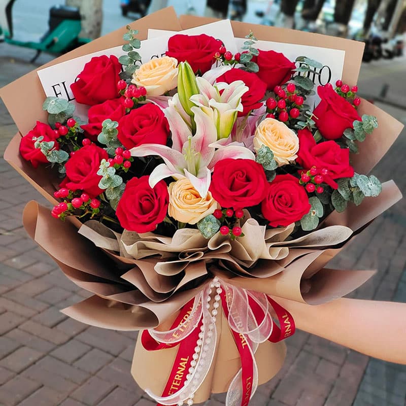 send flowers to china