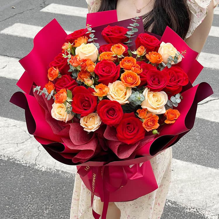 send flowers to china