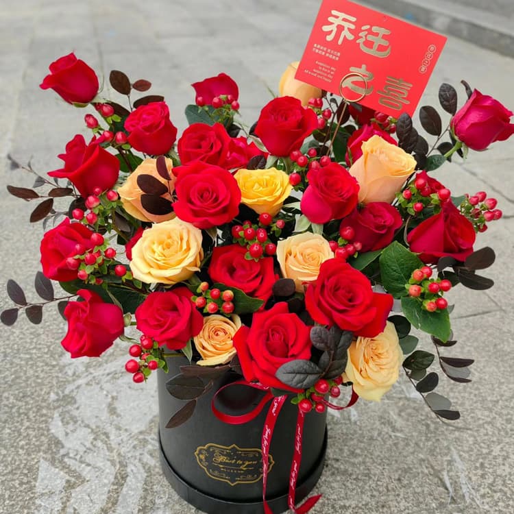 send flowers to china