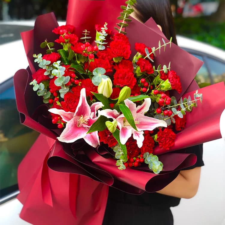 send flowers to china