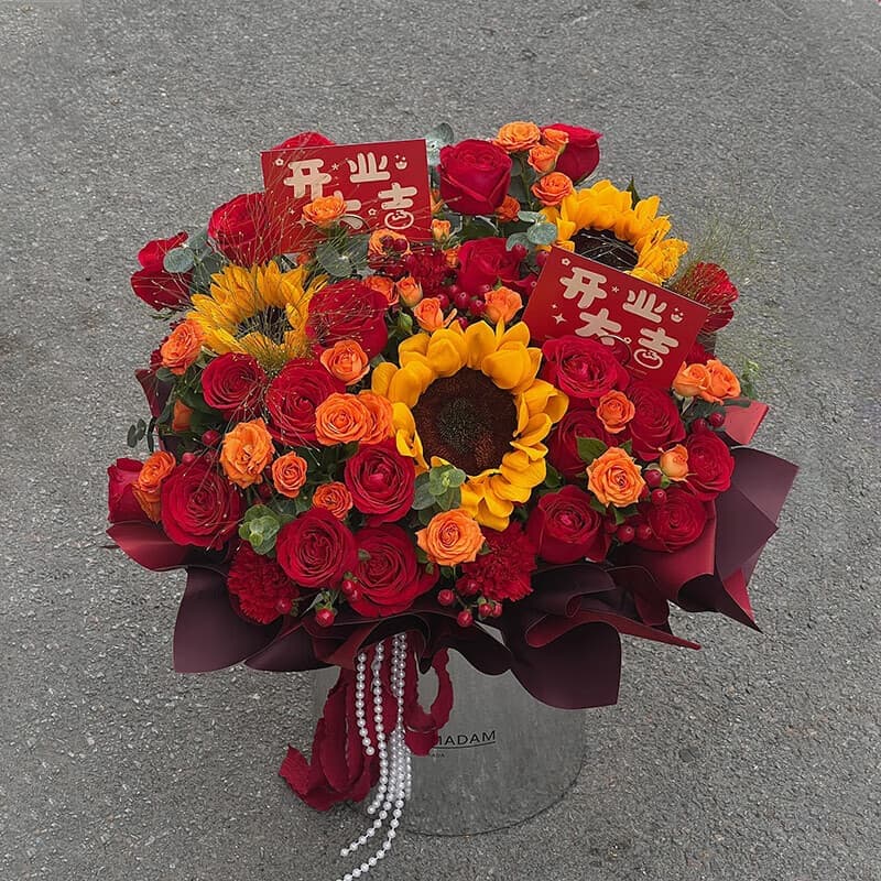 send flowers to china