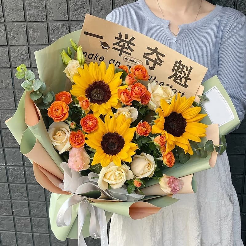 send flowers to china