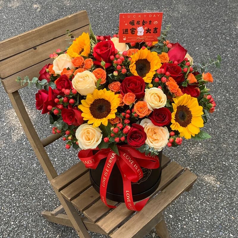 send flowers to china