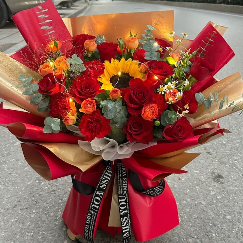 send flowers to china