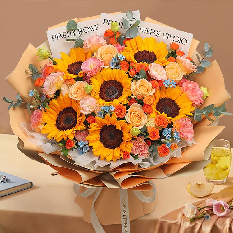 send flowers to china