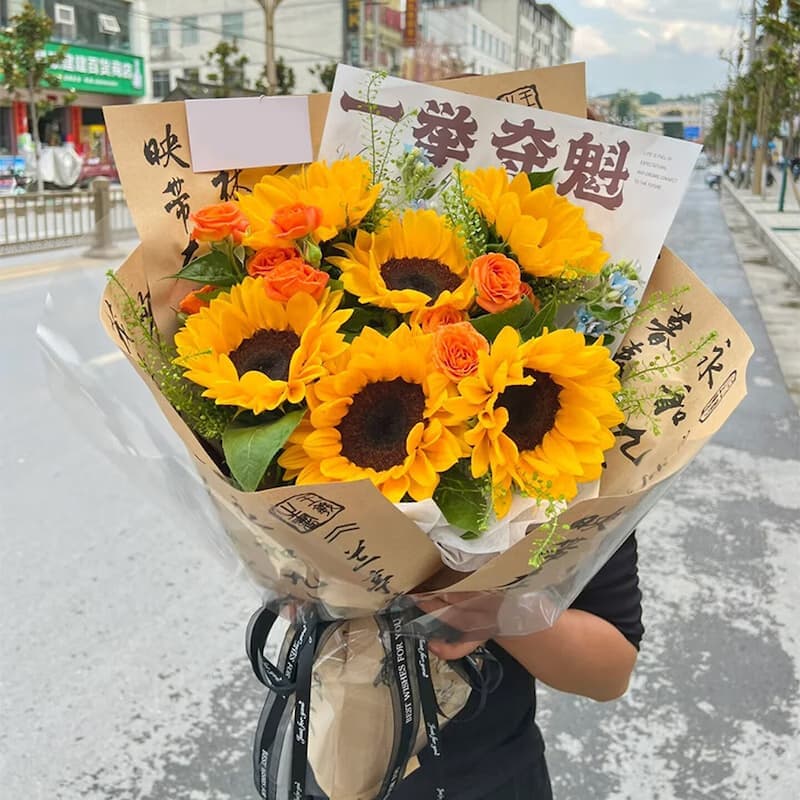send flowers to china