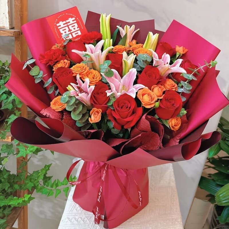 send flowers to china
